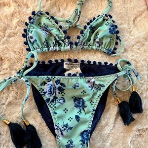 Girls floral bikini